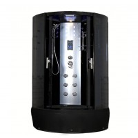 Hot Sale Bathroom Corner Shower Cabin With Music LED Light