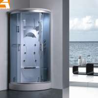 Small Corner Hydro Massage Shower Cabin with Bluetooth, GT0533